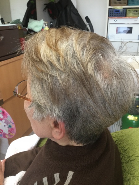 カット　炭酸泉スパ　ヘアエステ　９０代