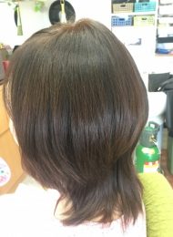 カット　カラーリング　集中育毛ケア　ヘアエステ　５０代