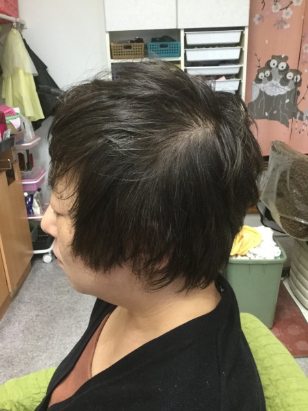 カラーリング　カット　集中育毛ケア　ヘアエステ　40代