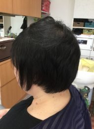 カット　炭酸泉スパ　ヘアエステ　５０代　娘ちゃんと一緒に