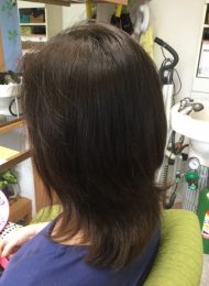 カラーリング　カット　ヘアエステ　集中育毛ケア　５０代