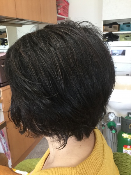 ニュアンスパーマ　ヘアエステ　40代