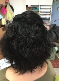 カラーリング　カット　炭酸泉スパ　ヘアエステ　50代