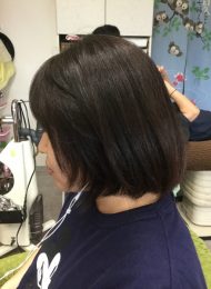 カラーリング　カット　炭酸泉スパ　ヘアエステ　30代