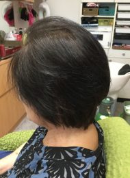 カット　集中育毛ケア　ヘアエステ　60代