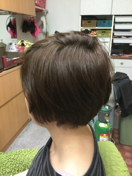 カット　集中育毛ケア　ヘアエステ　４０代