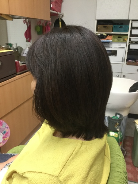 縮毛矯正　集中育毛ケア　ヘアエステ　４０代