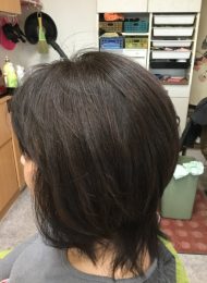 カラーリング　カット　ヘアエステ　40代