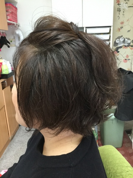 カラーリング　カット　集中育毛ケア　ヘアエステ　40代