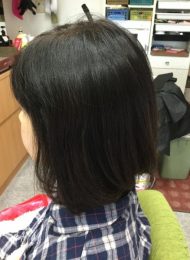 カラーリング　カットヘアエステ　集中育毛ケア　40代