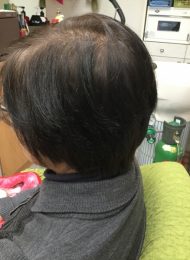 カット　ヘアエステ　集中育毛ケア　60代