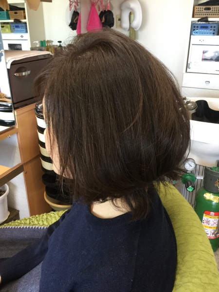 カラーリング　カット　集中育毛ケア　ヘアエステ　50代