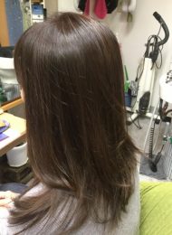 カラーリング　カット　ヘアエステ　50代