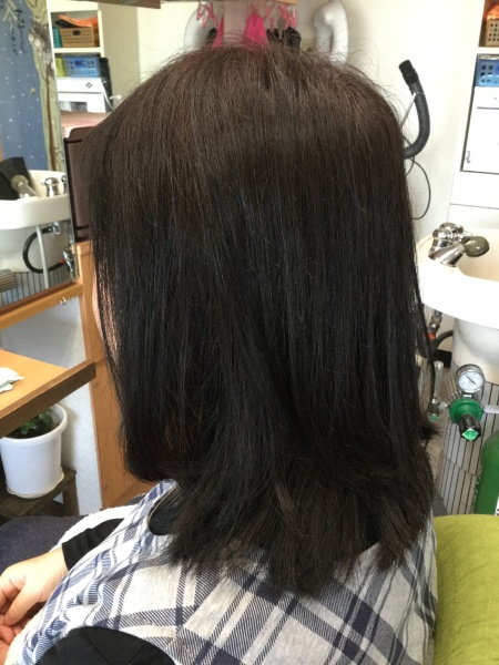 カット　炭酸泉スパ　ヘアエステ　50代