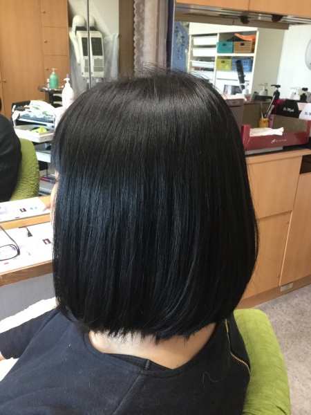 縮毛矯正　ヘアエステ　50代