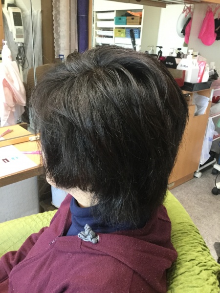 カラーリング　カット　ヘアエステ　50代