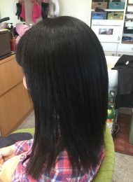 縮毛矯正　ヘアエステ　炭酸泉スパ　40代