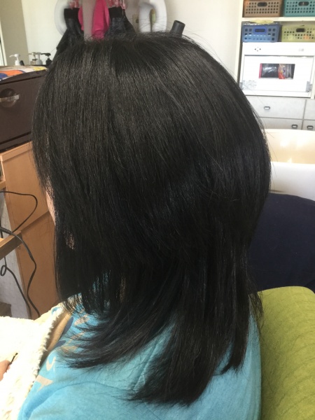 カラーリング　カット　ヘアエステ　50代