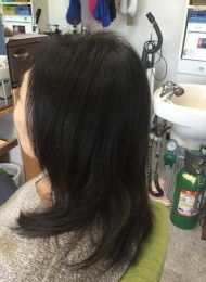 カラーリング　カット　ヘアエステ　集中育毛ケア　60代