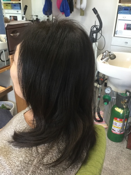 カラーリング　カット　ヘアエステ　集中育毛ケア　60代