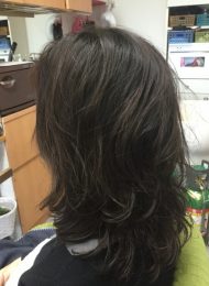 ニュアンスパーマ　ヘアエステ　50代