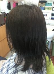 カラーリング　カット　炭酸泉スパ　ヘアエステ　50代