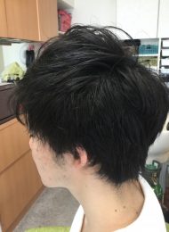 カット　ヘアエステ　10代男性