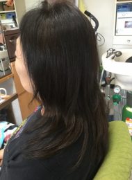 カラーリング　ヘアエステ　集中育毛ケア　60代