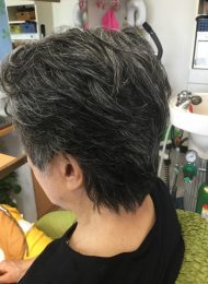 パーマ　カット　ヘアエステ　集中育毛ケア　80代