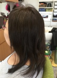 カラーリング　集中育毛ケア　ヘアエステ　60代