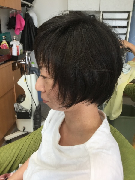 カット　集中育毛ケア　ヘアエステ　40代