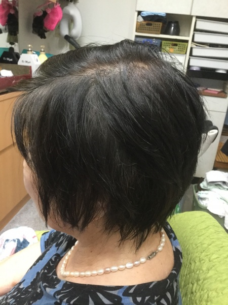 カラーリング　カット　ヘアエステ　集中育毛ケア　60代