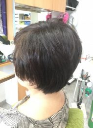 カラーリング　カット　ヘアエステ　60代