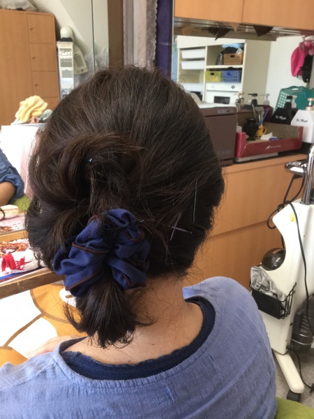 カラーリング　カット　集中育毛ケア　ヘアエステ　40代