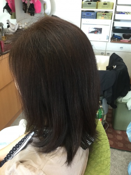 カラーリング　カット　ヘアエステ　40代