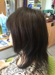 カラーリング　カット　ヘアエステ　50代