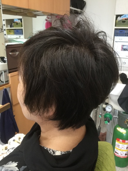 カラーリング　カット　ヘアエステ　70代