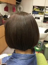 カット　炭酸泉スパ　ヘアエステ　50代