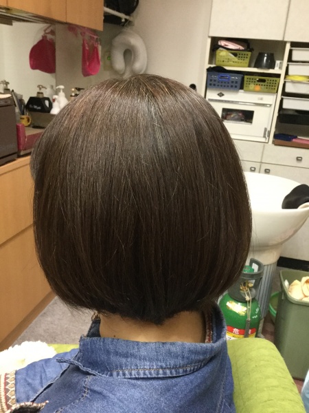 カット　炭酸泉スパ　ヘアエステ　50代