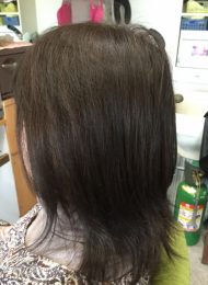 カラーリング　カット　炭酸泉スパ　ヘアエステ　50代