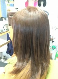 カラーリング　カット　ヘアエステ　50代