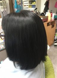 カラーリング　カット　ヘアエステ　50代