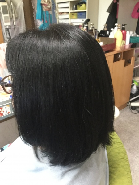 カラーリング　カット　ヘアエステ　50代