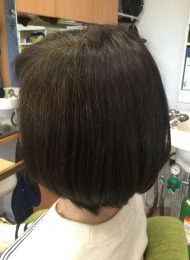 カラーリング　カット　集中育毛ケア　ヘアエステ　60代