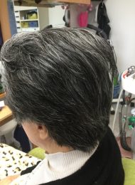 パーマ　集中育毛ケア　ヘアエステ　80代