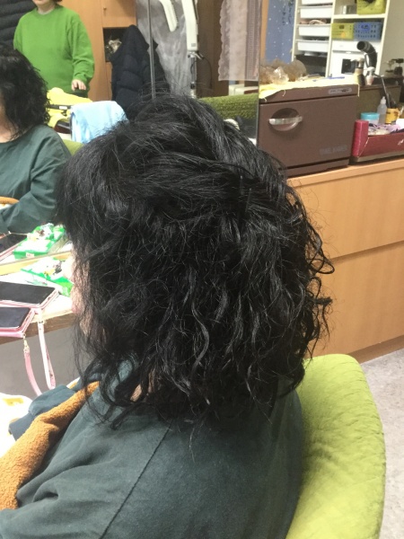 カラーリング　カット　炭酸泉スパ　ヘアエステ　50代