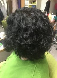 カラーリング　カット　炭酸泉スパ　ヘアエステ　50代