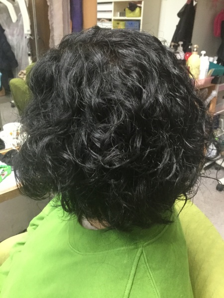 カラーリング　カット　炭酸泉スパ　ヘアエステ　50代