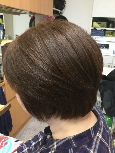 カット　集中育毛ケア　ヘアエステ　40代