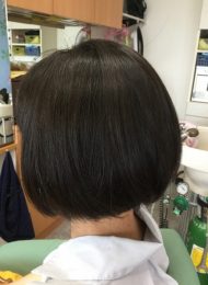 カット　集中育毛ケア　ヘアエステ　40代